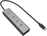 i-tec USB-C Charging Metal HUB 5port mit USB-C Video 8K und Power Delivery 85W