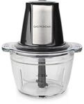 Gastronoma Zerkleinerer K&uuml;che Elektrisch - Food Processor - Schwarz/Silber