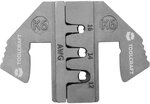 TOOLCRAFT PLE-0K6 Crimp-Eins&auml;tze Geeignet f&uuml;r Stecker: DEUTSCH Quetschbereich...