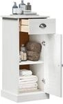 vidaXL Badezimmerschrank VIGO Braun und Honigbraun 37,5 x 34 x 80 cm,