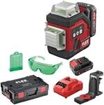 FLEX 360&deg; Akku-Linienlaser ALC 3/360-G/R 12 Set + LKS 65-170 F1/4 &ndash; inkl. Stativ