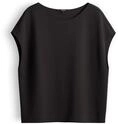 someday Damen Sweatshirt | Sweatshirt aus Viskosemix Regular Fit Dark Truffle,...
