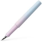 Faber-Castell 241017 - F&uuml;ller Poly Pen, Federbreite M, F&uuml;llfederhalter blushing sky