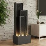 Gartenbrunnen BK903 Wasserwand 99 cm Standbrunnen Springbrunnen mit Beleuchtung