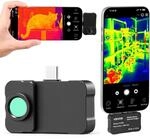 VEVOR W&auml;rmebildkamera f&uuml;r iOS & Android, 512x384 Super IR & 256x192...