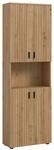 xonox.home &ndash; Badschrank Mone 60x192x30 cm in Korpus und Front Artisan Oak