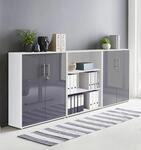 Schrankwand Office Edition abschliessbarer Aktenschrank B&uuml;roschrank B&uuml;rom&ouml;bel