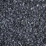 Kieselsteine Garten 5-8 mm 25 kg Zierkies Basalt Anthrazit Aquarium Kies...