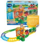 VTech TUT TUT Baby Flitzer Kleiner Bahnhof &ndash; Interaktives Spielset mit Zug,
