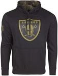 New Era Fleece Hoody - NFL Oakland Raiders schwarz - L
