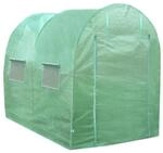 Polytunnel mit Folie Gew&auml;chshaus Treibhaus Tomatenhaus Pflanzenhaus...