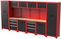 FEISTOS Werkstatteinrichtung | Werkzeugschrank Juno 11 | inkl. Lochwand |...
