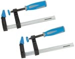 Silverline 590588 Schraubzwingen, 2-tlg. Satz 150 x 50 mm