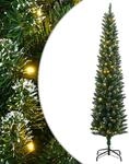 vidaXL K&uuml;nstlicher Weihnachtsbaum, Tannenbaum mit LED-Beleuchtung 300 LEDs...