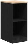 vidaXL Garagen-Aufbewahrungsschrank Schwarz Massivholz Kiefer, Schrank,