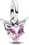 PANDORA Winged heart 793626C02 Charm Anh&auml;nger