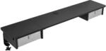 Duronic DD2 BK Schreibtischaufsatz f&uuml;r 2 Monitore, Schreibtisch Erweiterung mit