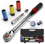 GENTOR Drehmomentschl&uuml;ssel 1/2 Zoll 40&ndash;210 Nm &ndash; T&Uuml;V & GS gepr&uuml;ft &ndash;...
