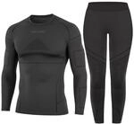 SMILODOX Thermo Outfit Set Herren Tarian, Thermounterw&auml;sche atmungsaktiv mit
