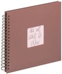 walther design Spiralalbum 26x25 cm Fun Mocha Mousse SA-108-MM