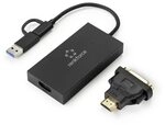 Renkforce Externe Grafikkarte DDR3-RAM USB-A, USB-C 5Gbps, HDMI, DVI, RF-4715072