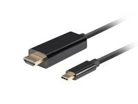 LANBERG USB-C auf HDMI Stecker/Stecker 4K 60Hz 3M schwarz