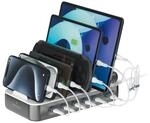 4smarts Ladestation Team 5C/1A 541277 | L&auml;dt 6 Ger&auml;te auf einmal, 5 USB-C und...
