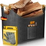 KESSER&reg; Brennholzkorb 60 Liter | Kaminholztasche extra dicker Filz |...
