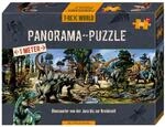 Die Spiegelburg - Panorama-Puzzle (250 Teile), T-Rex World, 17548