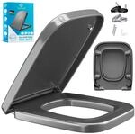 KESSER&reg; WC Sitz mit Absenkautomatik Toilettendeckel Quick-Release-Funktion und