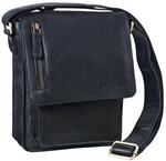 STILORD Herren-Umh&auml;ngetasche braun - Kleine Vintage Schultertasche - 8,4 Zoll