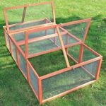 Zooprinz brandneues Freilaufgehege Rabbit Run f&uuml;r drau&szlig;en - ideal f&uuml;r...