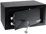 HMF 49217-02 Safe Tresor mit Schl&uuml;ssel, M&ouml;beltresor | 31 x 17 x 25 cm |...