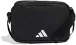 adidas Unisex MONOGRAM ESSENTIALS SHOULDER BAG, black/white, One size