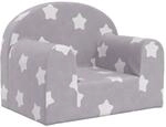 vidaXL Kindersofa, Sofa Abnehmbarer Bezug, Gepolstert Kindersessel Sitzkissen,
