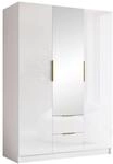 Mirjan24 Kleiderschrank mit Spiegel Conate II 150, Schrank, Garderobe,...