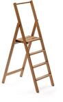 ARREDAMENTI ITALIA 4-Stufen Leiter Kimora, Holz - zusammenklappbar - 4 Stufen -Farbe: