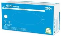 Medi-Inn Nitril white Einmalhandschuhe Puderfrei Big Box puderfrei wei&szlig; (5 x...