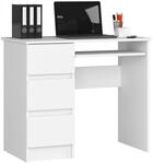 AKORD Schreibtisch A6 90 cm | 3 Schubladen Links | Schreibtisch | B&uuml;rotisch 