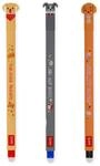 Legami - Set mit 3 radierbaren Stiften - Erasable Pen - Fur-ever Friends