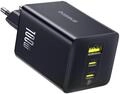 Carregador Baseus EnerFill FE11 100W 2xUSB-C + USB-A Preto