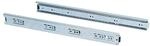 Emuca 3043405 Set Schubladenf&uuml;hrungen, vollauszug mit Rollen 45mm x 400mm, 5...
