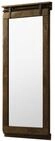MASSIVMOEBEL24.DE | Railway Spiegel 59x6x145 Mango, Farbe:braun lackiert,
