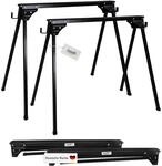 Lemodo Arbeitsbock 2er Set klappbar &ndash; Klappbock Stahl mit 400 kg Tragkraft pro
