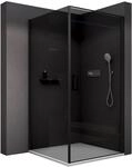 BERNSTEIN Duschkabine 80x80cm H&ouml;he 195cm Eckdusche Fronteinstieg...
