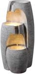 Teamson Home Garten Outdoor Brunnen Moderner 3-stufiger Kaskaden-Urnenbrunnen...