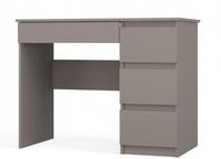 CDF Schreibtisch Mijas P | Farbe: Lehm (grau) | Ideal f&uuml;r B&uuml;ro, Arbeitszimmer,