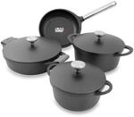 KOPF Aluguss Topfset Atavola 8-teilig - Kochtopf Set mit ILAG...