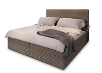 Masseno Boxspringbett PISA 160x200 cm Komplett-Set mit Matratze und Topper,