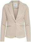 ICHI IHKATE PIQUE BL Damen Blazer Kurzblazer Jacke Ein-Knopf-Blazer mit Stretch,